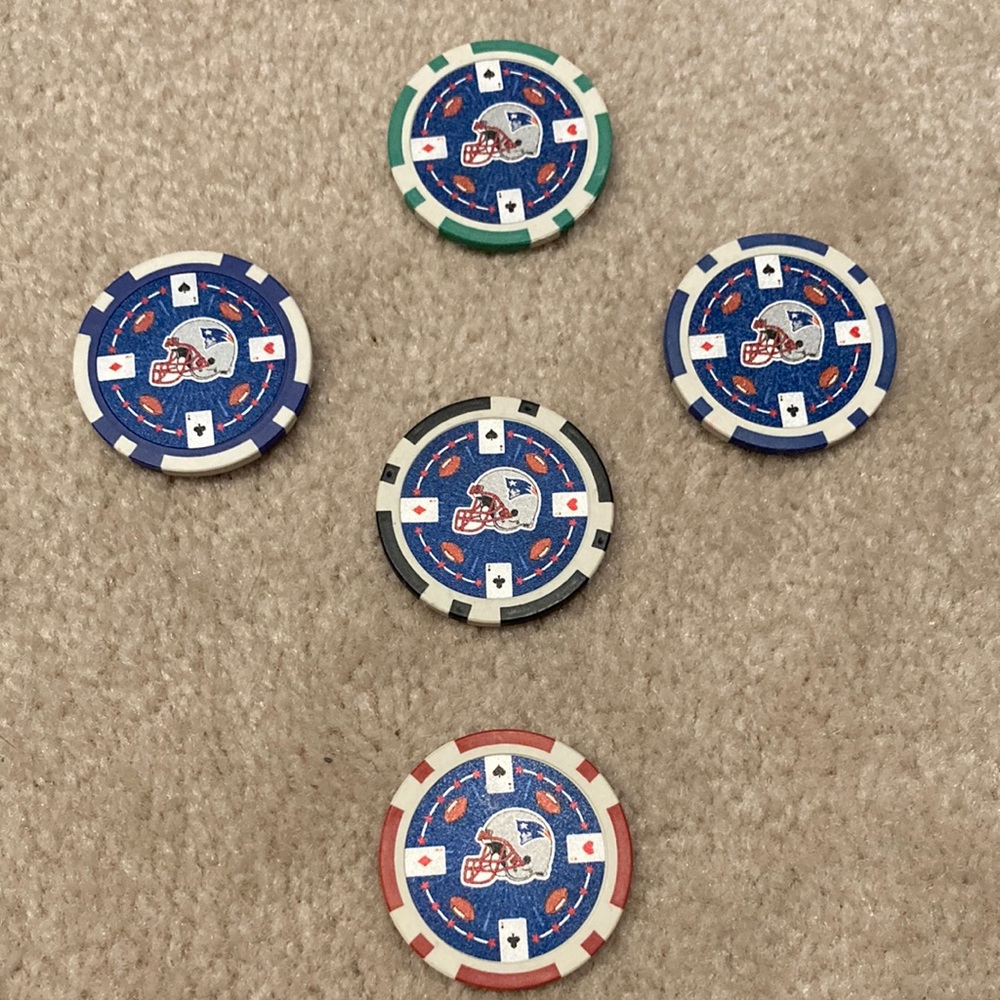 New England Patriots poker chips - Picture 14 of 14